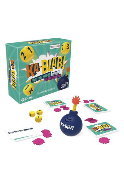 Hasbro Ka-blab Hasbro Kutu Oyunu 2-6 Oyunculu F2562