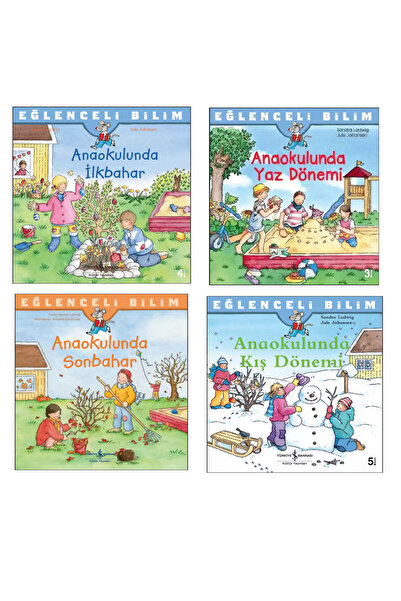 TÜRKİYE İŞ BANKASI KÜLTÜR YAYINLARI 5-9 Yaş Eğlenceli Bilim Serisi - Anaokulu...