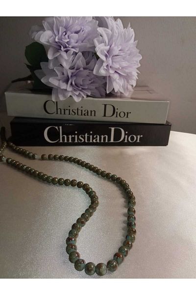 PASAMİA Colorful Bead Bracelet Rosary Bead (50 Pieces)