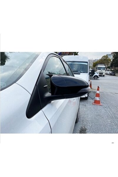 Dekis Garaj Auris İçin Uyumlu 2015-18 Batman Yarasa Ayna Kapağı Parlak Siyah