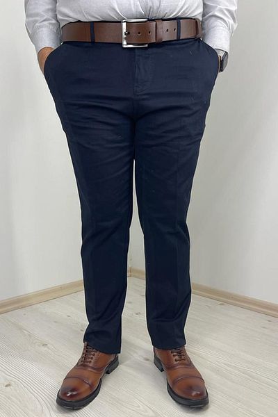 Calen Men's Classic Linen Trousers