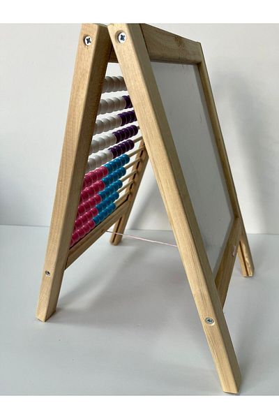 TUZY KIRTASİYE OYUNCAK Tuzy Trainer Developer Double Sided Abacus and Writing Board