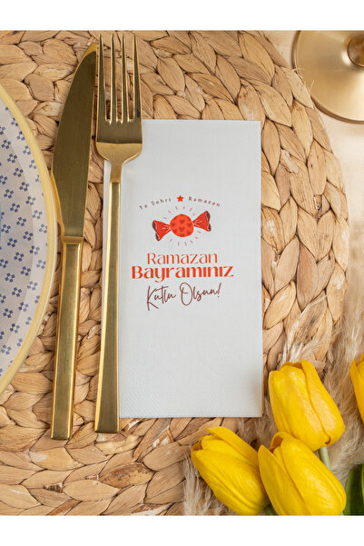 Rima Tasarım Ramazan Bayramı Sunum Peçetesi 20li