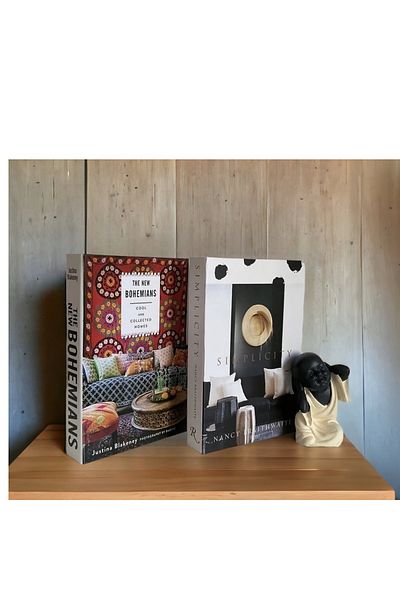 NARİBA Set de 2 cutii decorative pentru cărți Bohemians & Simplicity