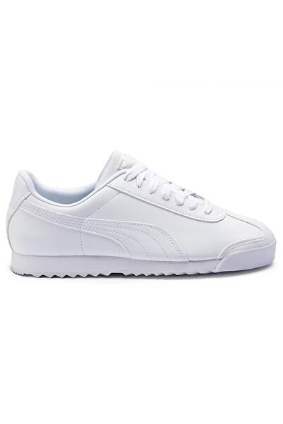 Puma Roma Basic White -Light Gray Spor Ayakkabı 353572 21
