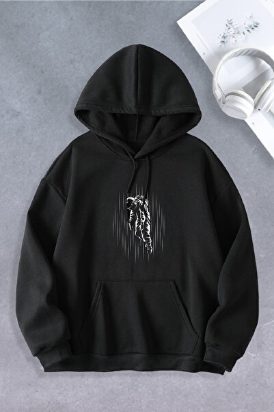 Ciel Lune Hanorac oversize, unisex, pentru femei, pentru bărbați, model astro...