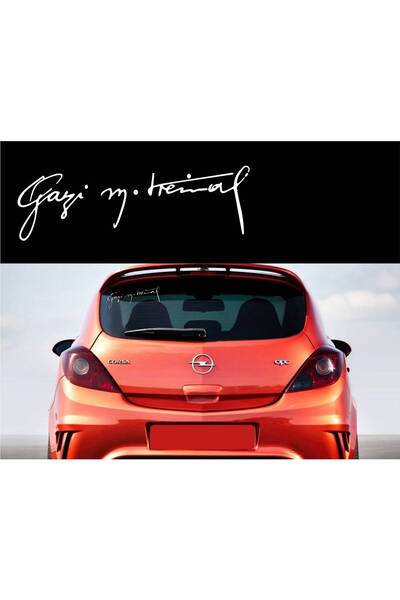 TSC غازي مصطفى كمال أتاتورك توقيع صغير الحجم