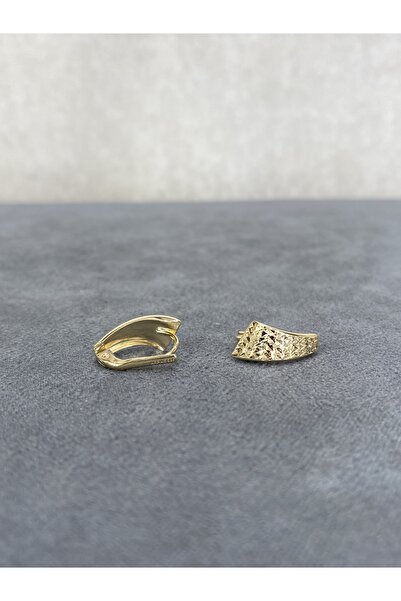 ARSLANTAŞ 1989 14 AYAR ALTIN ASİMETRLİK J KÜPE