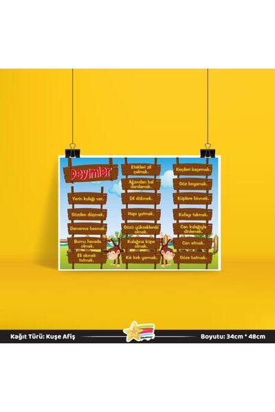 Etkinlikdenizi Deyimler Afişi