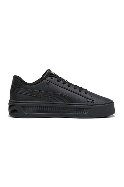 Puma 390758 07 Smash Platform V3 Women's Black Sneakers