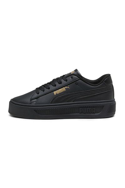 Puma 390758 07 Smash Platform V3 Women's Black Sneakers
