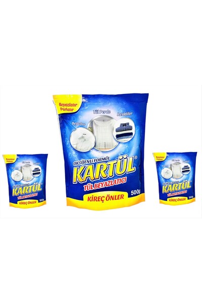 Tül Beyazlatıcı 500 gr * 3 Adet