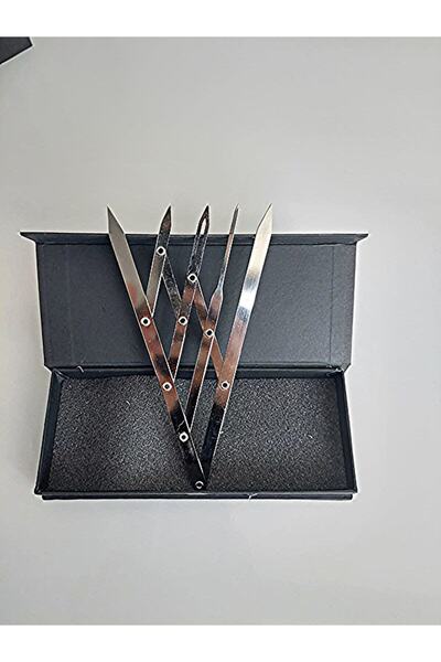 NEF Düz Microblading Kaş Ölçüm Cetveli, Kalıcı Makyaj Altın Oran Pergeli Parl...