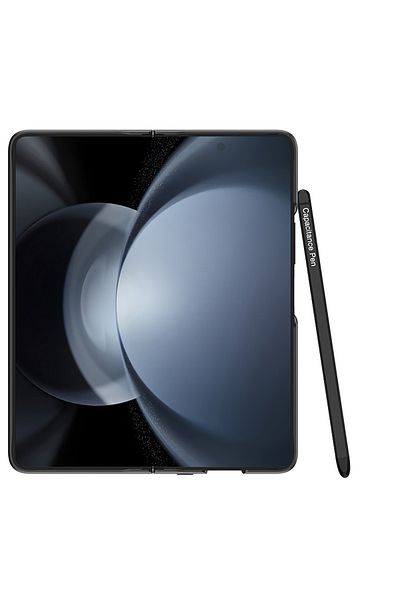 Rivor قلم كتابة متوافق مع هاتف Samsung Galaxy Z Fold 5 يعمل باللمس بالسعة ورقيق وصامت من الألومنيوم
