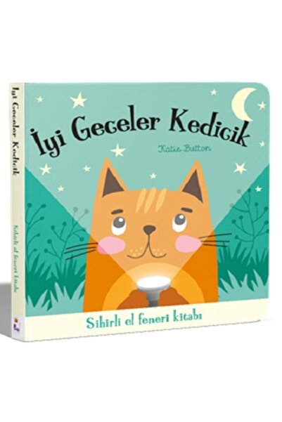İndigo Çocuk ليلة سعيدة يا قطة - كتاب المصباح السحري (غلاف فني - كتاب مقوى)