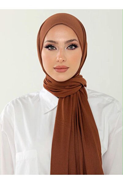 İSTANBULSTYLEMODA Χτενισμένο βαμβακερό σάλι ποιότητας Lycra - 180x75 cm, SAL2312