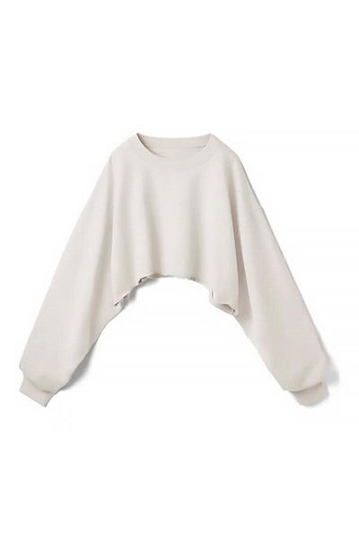 JamaisVu Hanorac alb oversize