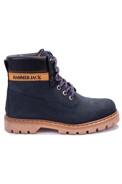 Hammer Jack 10216600   Cizme din piele unisex ortopedice Petrol Daily