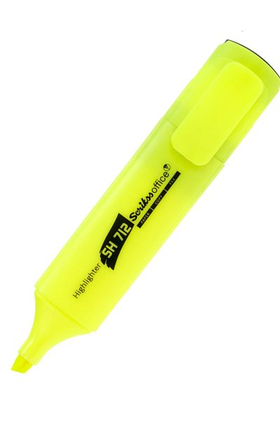 Scrikss SCRIKSS OFFICE SH712 PHOSPHORUS PEN - YELLOW