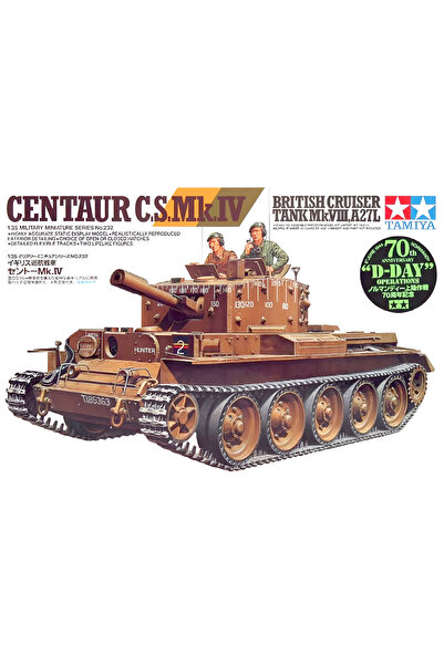 Genel Markalar 1/35 British Centaur C.s.mk.ıv Plastik Tank Maket Kiti, Demont...
