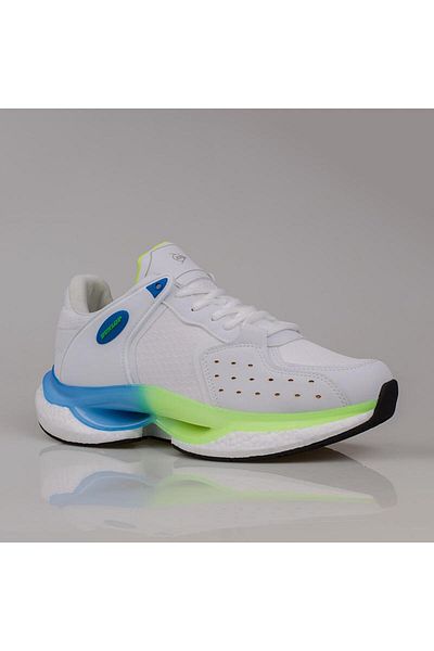 DUNLOP White Exclusive Men's Foam Sole Sneakers