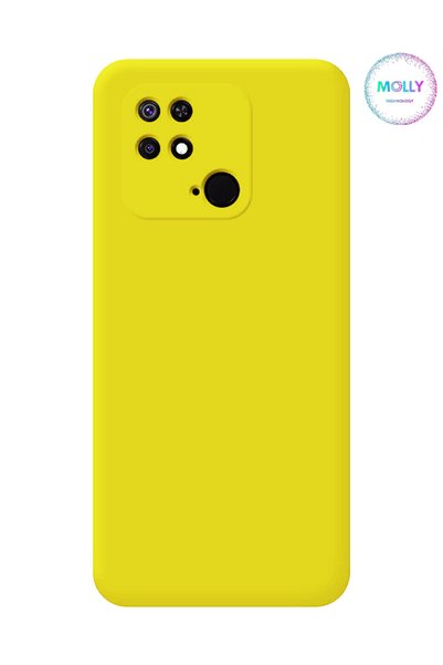 Molly Technology Velvet Silicone Case with Yellow Liquid Inside for Xiaomi Re...