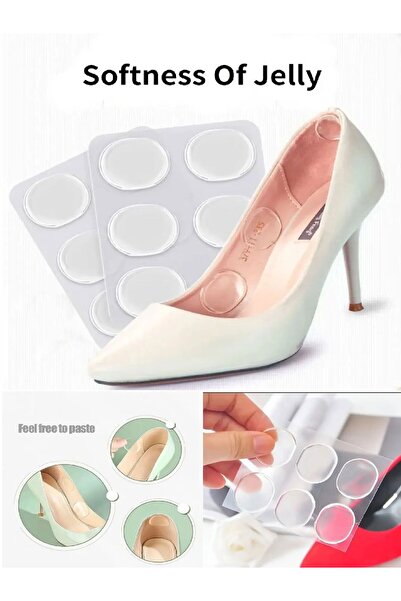 Özasya AVM 6 Adet Topuklu Ayakkabı Vurma Önleyici Silikon Ped