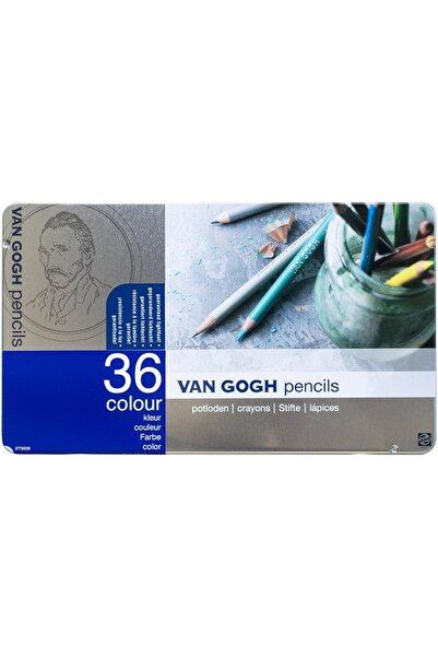 Van Gogh مجموعة أقلام تلوين جافة مكونة من 36 لونًا