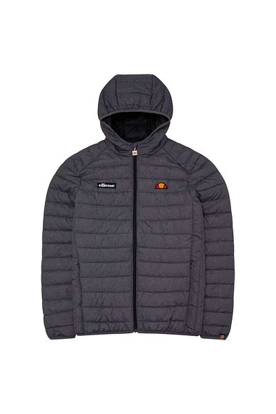 Ellesse Men's jacket LOMBARDY - quilted jacket, padded, hood, zipper, logo, plain