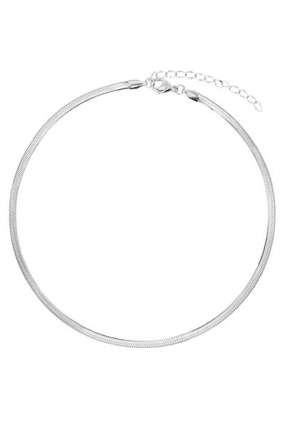 ZEEme Halskette – Silber - Mehrfarbig - Trendyol