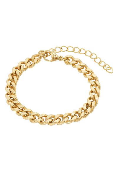 Heideman Panzerarmband für Männer Jason goldfarben casual