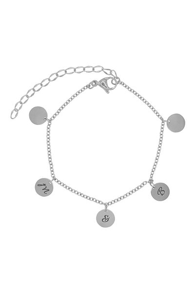 Heideman Armband Armband mit Kreiselementen poliert casual