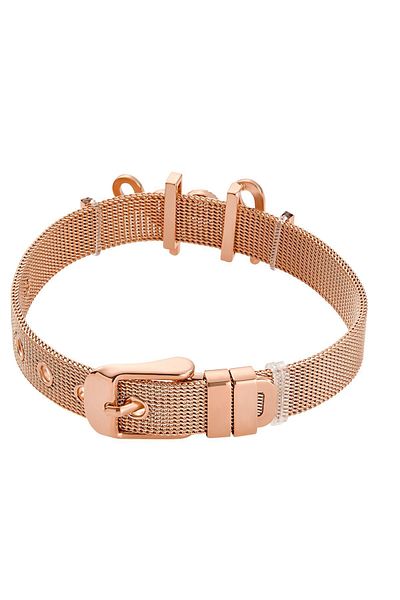 Heideman Mesh Armkette Für Frauen Mesh Armband Hope Rose Goldfarben Modisch