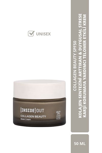 (INSIDE) OUT COLAGEN BOOST - TelomerEffect Cream to Help Protect Against Emotional Stress
