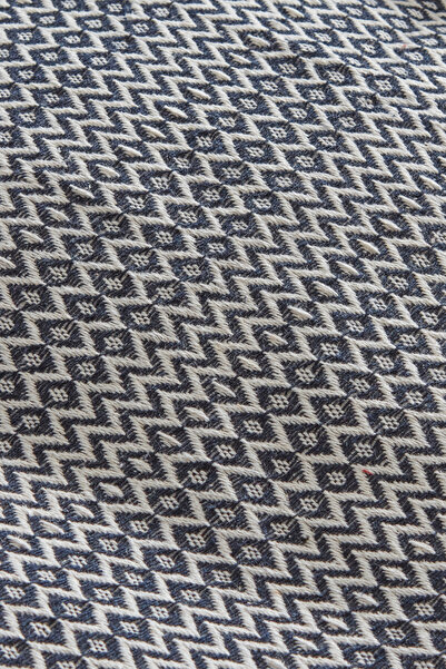 Karaca Home Navy Blue Double Levi Pike