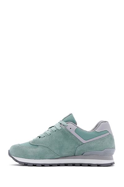 Hammer Jack Women's Gray Chile Suede Leather Sneaker 102 19253-g