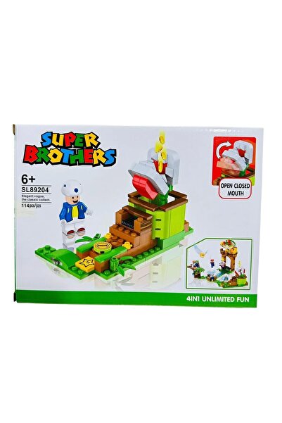 oyuncakçı savaş & europe shop süper mario 4 farklı model lego oyuncak toplam 479 parça maryo figür lego