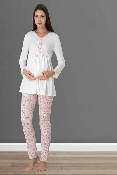 by İGP Pink Maternity Pajama Set Effortt