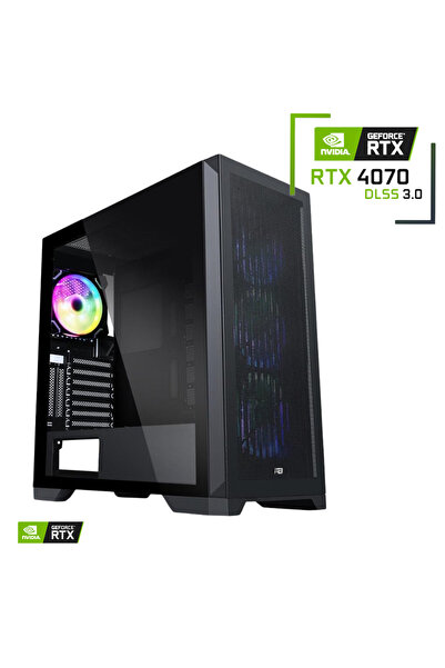 Pcbox AMD Ryzen 5 7500F / 16GB DDR5 / 1TB 3300-3100MB /s M2 SSD/ RTX 4070 Gaming Masaüstü PC