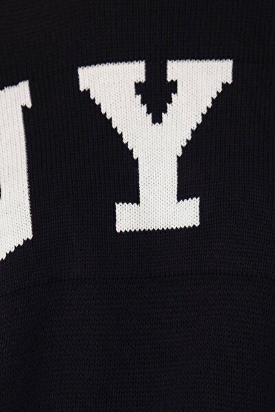 Addax Пуловер з принтом Nyc Orgu K3244e8