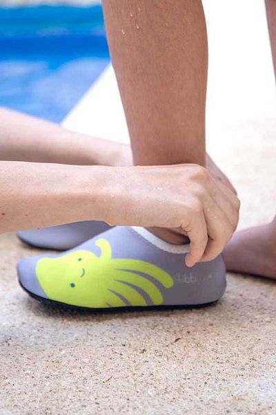 bblüv Baby Neoprene Sea Shoes Gray