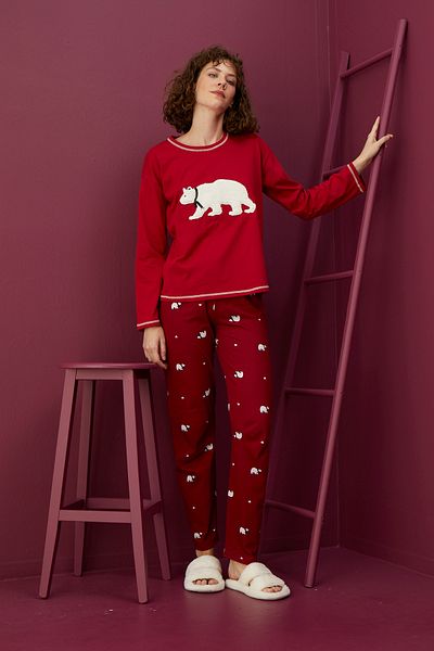 ELİTOL COTTON PAJAMA SET