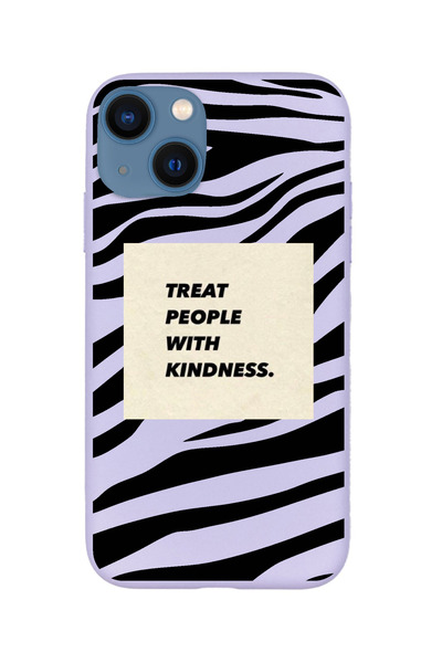 KaffCase حافظة هاتف فاخرة لهاتف آيفون 13 زيبرا تريت منقوشة