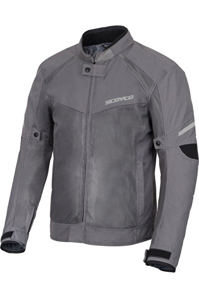 Scoyco Jk-118 Yazlık File Mont Gri