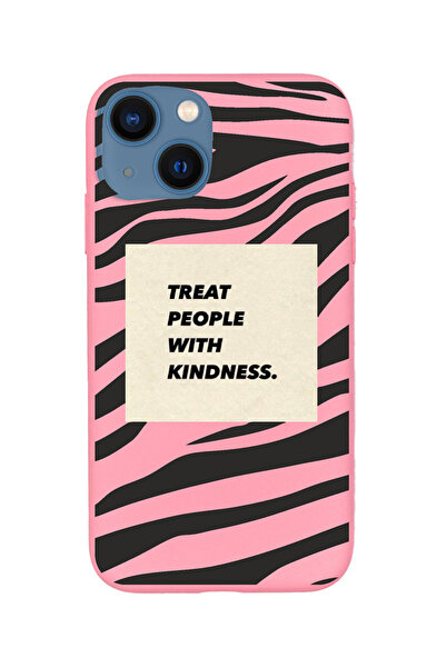 KaffCase حافظة هاتف فاخرة لهاتف آيفون 13 زيبرا تريت منقوشة