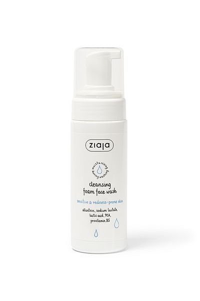 Ziaja Face Washing Foam for Redness Prone and Sensitive Skin
