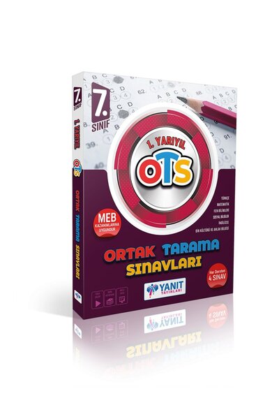 Yanıt Yayınları YANIT 7. SINIF 1.YARIYIL ORTAK TARAMA SINAVLAR-OTS