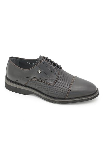 Fosco 2960 Fosco Leather Men's Shoes Black Eva