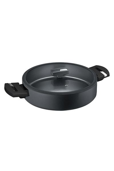 Berndes Induction Glass Lid Fireproof Non-Stick 28 cm Pilaf Karnıyarık Pot