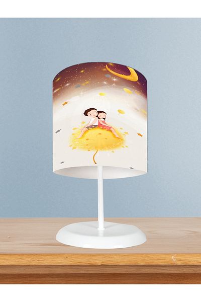 MEKTA HOME Cute Star Patterned Children's Lampshade - Baby and Children's Room